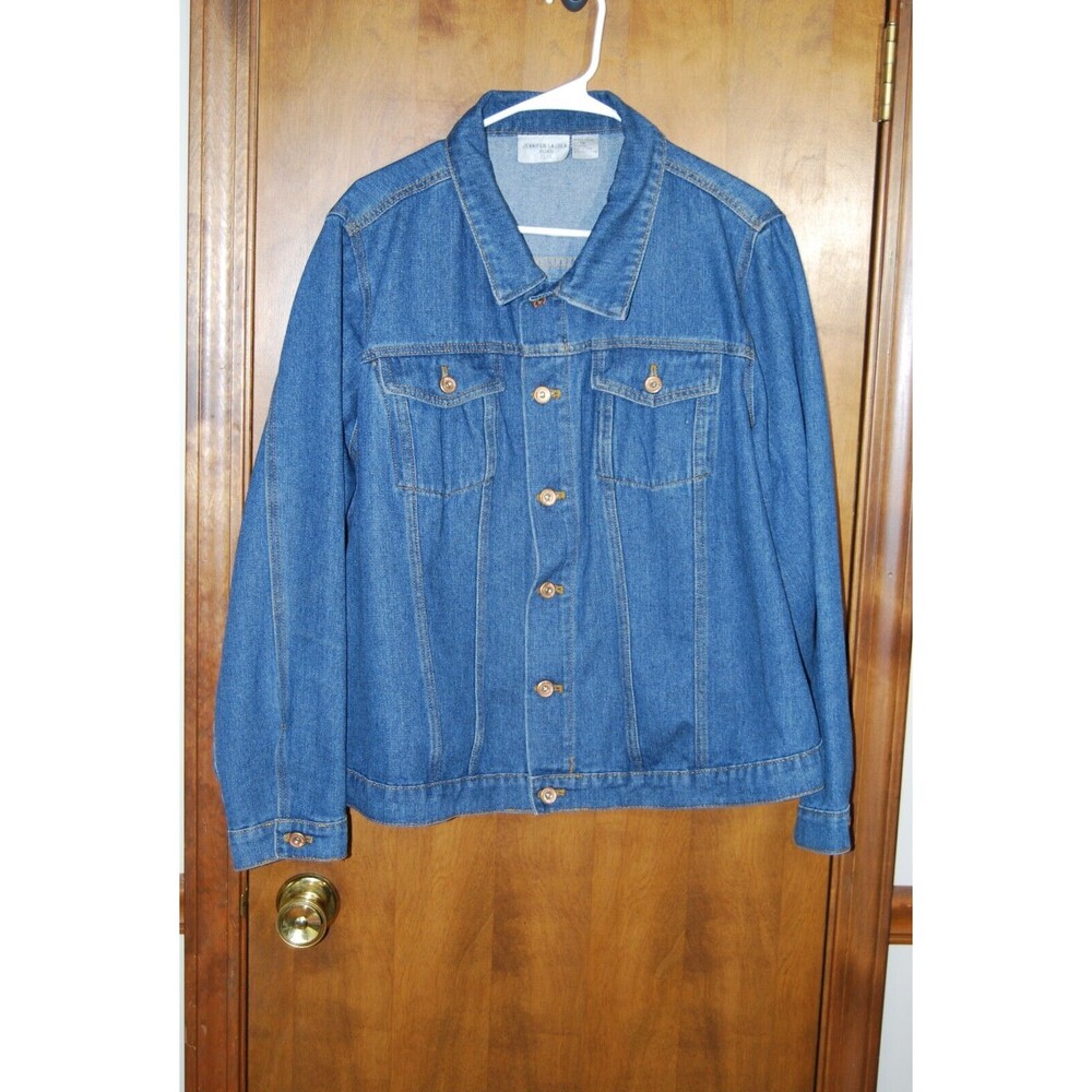 JENNIFER LAUREN pLUS PLUS DENIM JACKET SIZE 2X